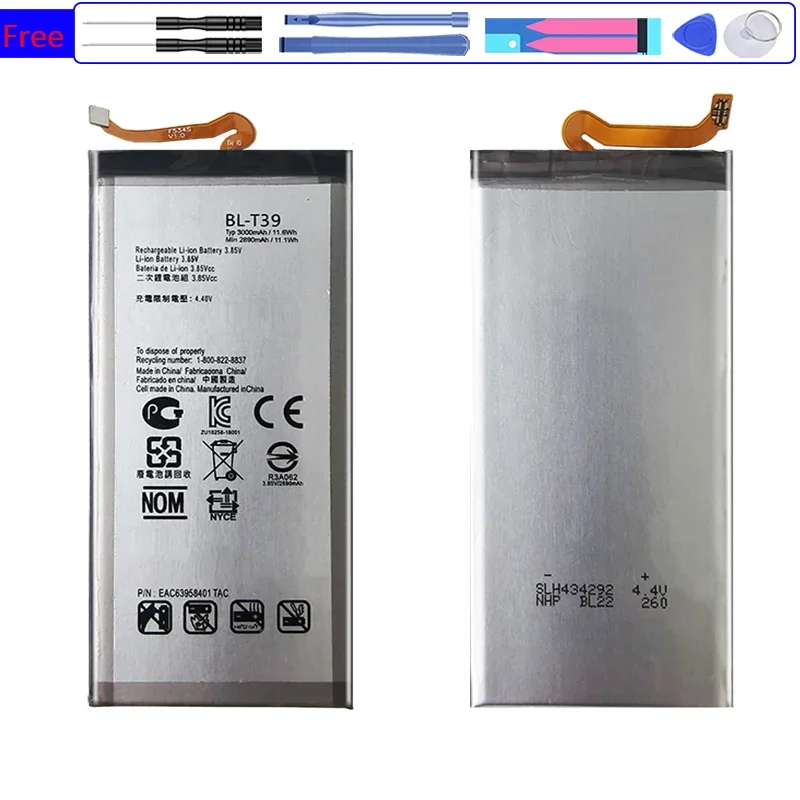 

BL-49SF BL-42D1F BL-T32 BL-51YF BL-53YH Аккумулятор для LG G2 G3 G4 G5 G6 G7 G8 ThinQ G3S G3c mini H735T H525N G4mini Beat G4S h736