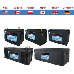LiFePo4リチウム電池,リン酸鉄,12v,24v,48v,bms付き,60, 80, 100, 120, 180, 200,300ah,ゴルフカート,ev,rv用太陽光エネルギーストレージ