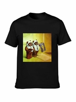 awake T Shirt Ewok tshirt droids sci fi fantasy painting robot animals surreal ewok the force awakens c3po