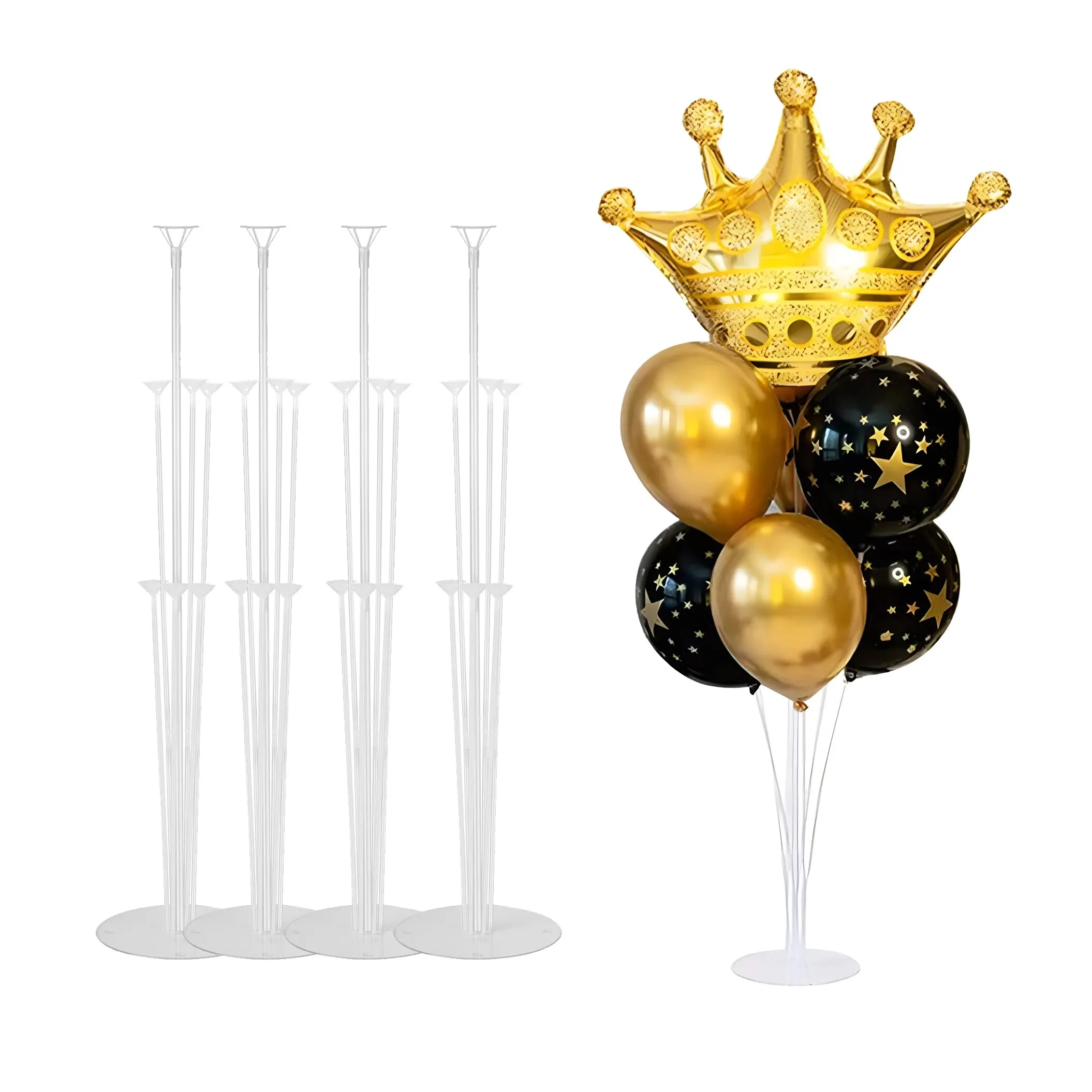 2Set Balloons Stand Column Balloon Holder Arch Chain Baby Shower Wedding Birthday Party Decoration Ballons Accessories