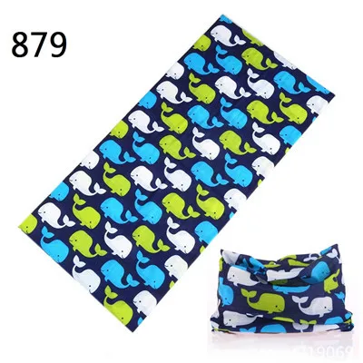 Novelty Multi-color Seamless Bandanas Headwear Scarf Magic Headband  Face Mask Wrap Bicycle Headscarf Frauen Schal