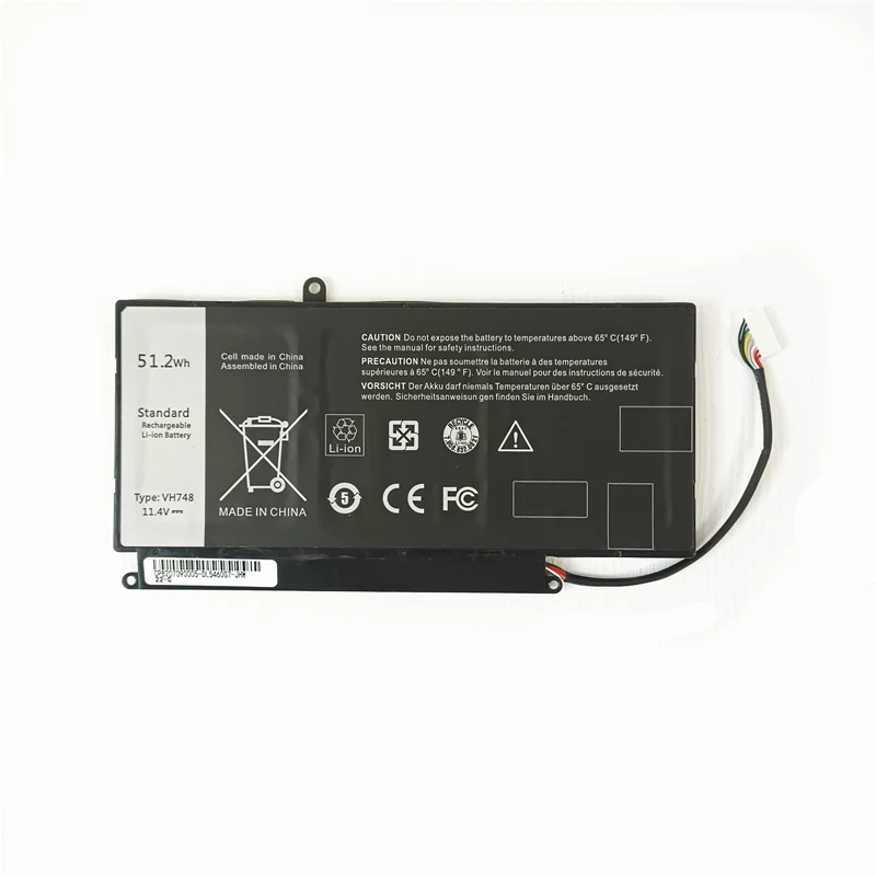 Suitable for DELL Laptops Vostro 14-5480 Ins14zD-3526 5460 5470 5560 Series 1518 2306 Inspiron 14-5439 P41G P34F VH748 4700mah