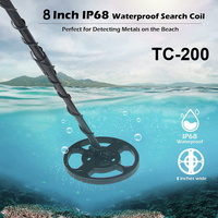 Professional Metal Detector Search Coil Detecting Coils for Tanxunzhe TC-200 8 inch Waterproof 6.6KHZ Metal Detector Accessories