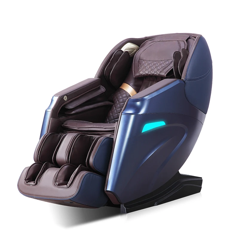 Intelligent Professional Luxury Pu Leather 4d Sl Track Full Body Zero Gravity Massage Chair