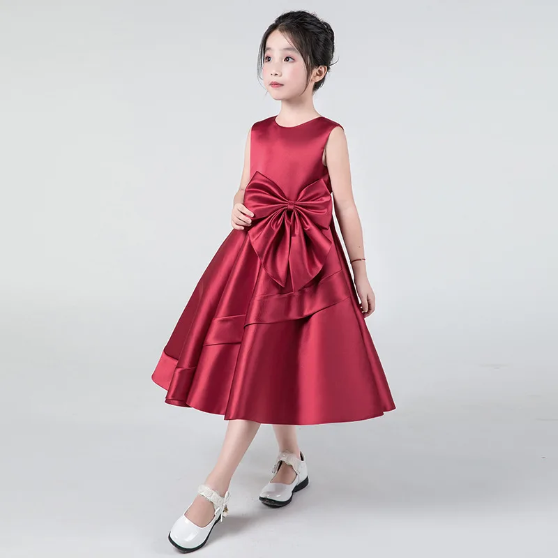 Children Girls Evening Dress Piano Competition Costume Clothing Fashion Baby Dresses Princess Birthday Party Dresses Gifts 2024