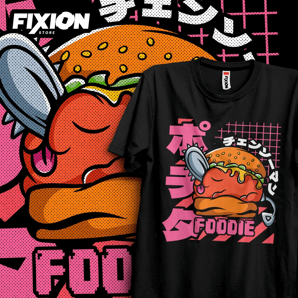 

T-shirt For Anime ChainsawMan #12 (negra) – Nuevos Enero 2023 Mange Tee