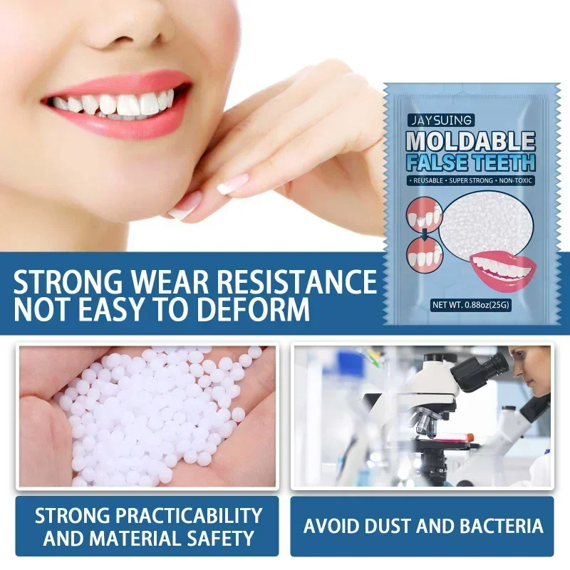 

Sdatter Solid Glue Denture Adhesive Denture Solid Tooth Gel Temporary Tooth Repair Teeth And Gaps False Teeth Whitening Beauty T