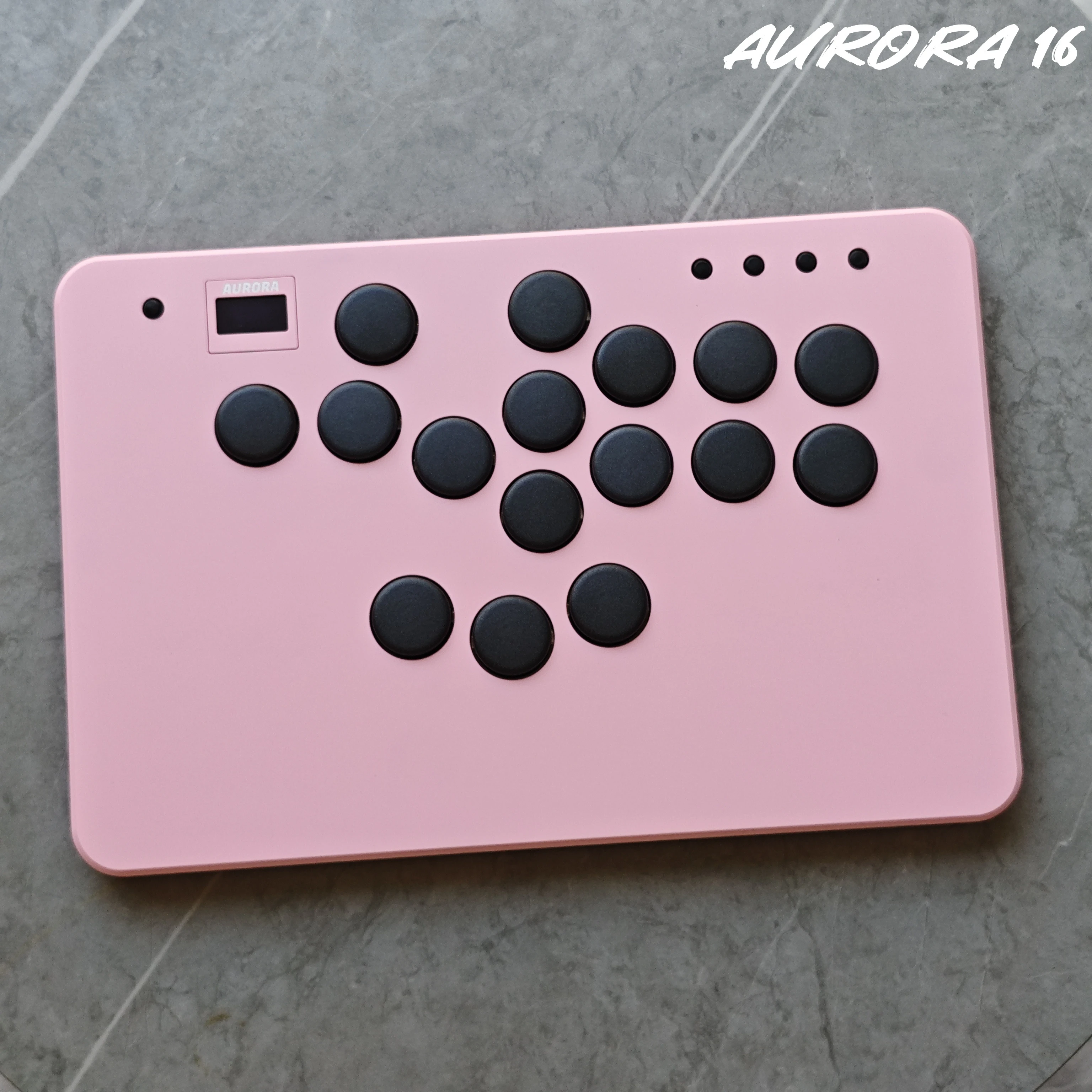 Aluminium Arcade Leverless Controller Street Fighter 6 Raspberry Pi Voor PC/Ps4/ps5/Stoom Hitbox vechten Controller