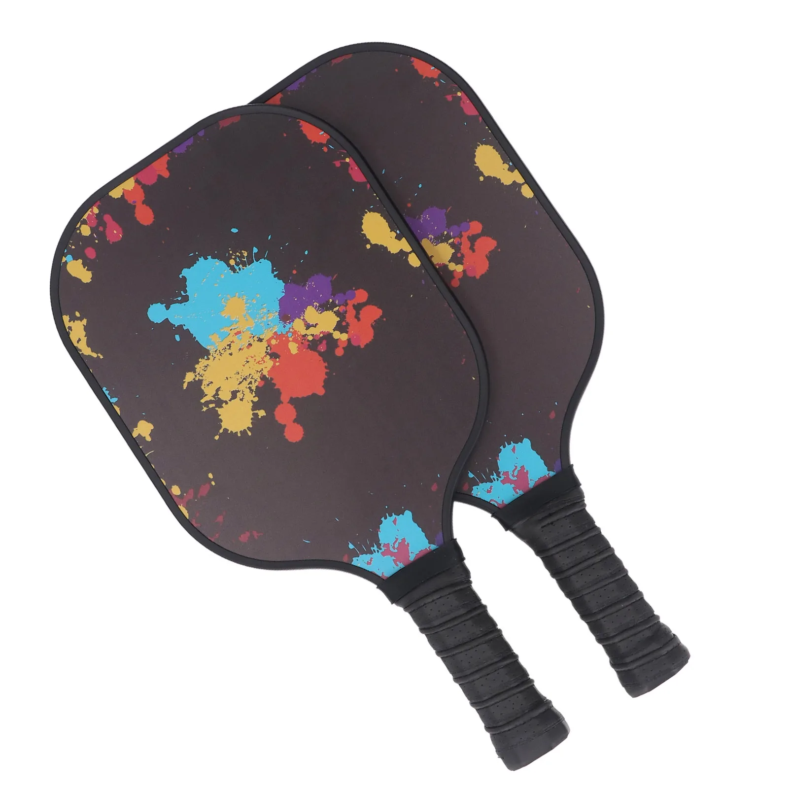 set-di-2-racchette-da-pickleball-in-fibra-di-carbonio-silicone-pu-pvc-con-gocce-di-pigmenti-colorati-racchette-da-pickleball-con-palline-incluse