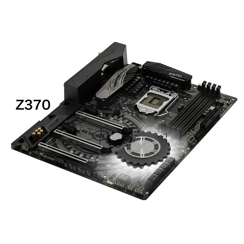 For Asrock Z370 Taichi Desktop Motherboard 64GB PCI-E 3.0 LGA 1151 DDR4 ATX Mainboard 100% Tested OK Fully Work Free Shipping