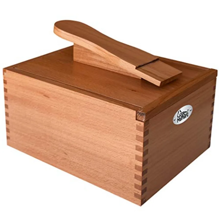 

FOOTMATTERS Shoe Shine Valet Box - Premium Hardwood Boot and Shoe Care Kit with Built-in Polishing Tools and Storage for Travel