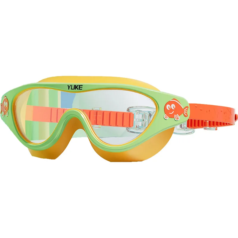 Boys and Girls Swimming Goggles Waterproof Anti Fog Diving Goggles Transparent Professional Swimming Equipment Children\'s New