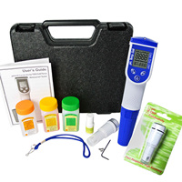 6-in-1 Pen type pH Water Quality Meter  Conductivity ORP TDS Salinity with ORP probe(OEM packaging available)