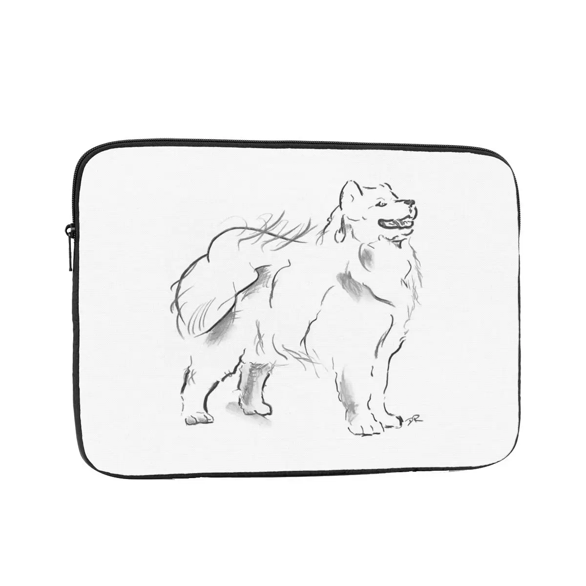 

Чехол для ноутбука Samoyed Drawing 10, 12, 13, 15, 17 дюймов, сумка для ноутбука, противоударный чехол для планшета, сумка