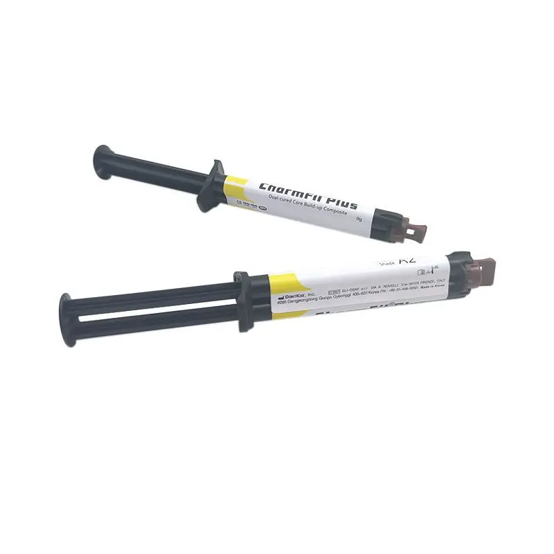 

Стоматологический DENTKIST двойной изогнутый сердечник, композитный шармфиль плюс полностью керамическая корона, клей для травления сзади, материал для стоматологической смолы