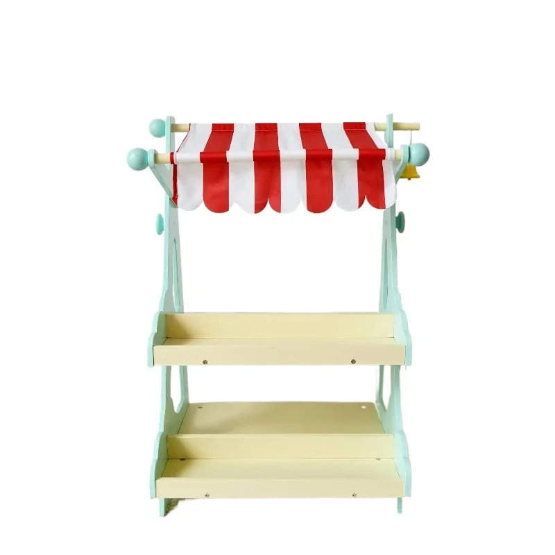 Toy Market Stall, Children Role Playing Store Market Stall Toy Supermarket Stall Children