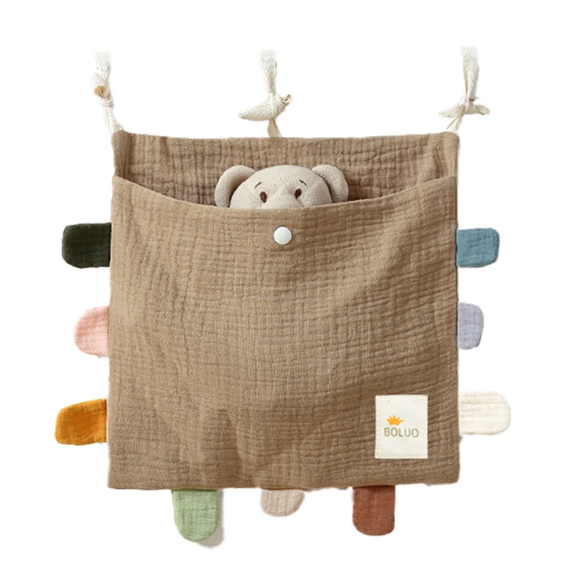 

Yd-Baby Bed Side Organiser Cotton Bed Storage Bagessentials Storage Bag Baby Hanging Bag For Baby Nappy Clothes