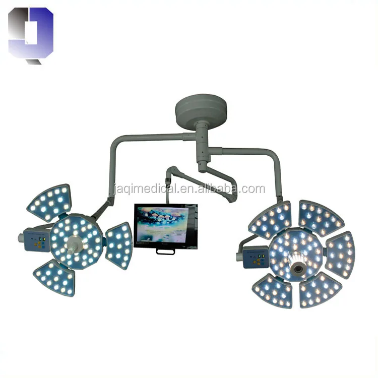 JQ-LED0604-2 LED Operating Light Shadowless Lamp with Built-in Camera System and TV Monitor