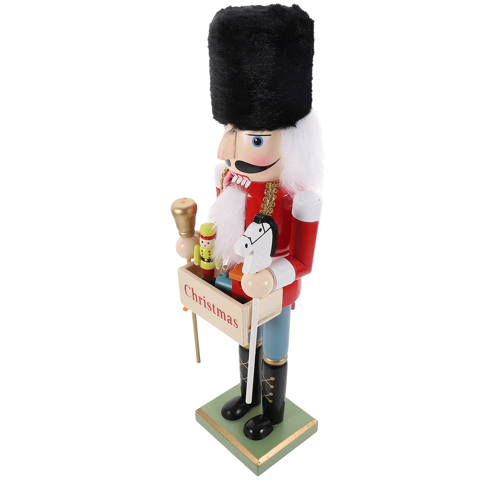 Christmas Nutcracker Decorative Nutcrackers Figure Party Supplies Desktop Nutcracker Soldier Ornament Xmas Birth Large 100cm