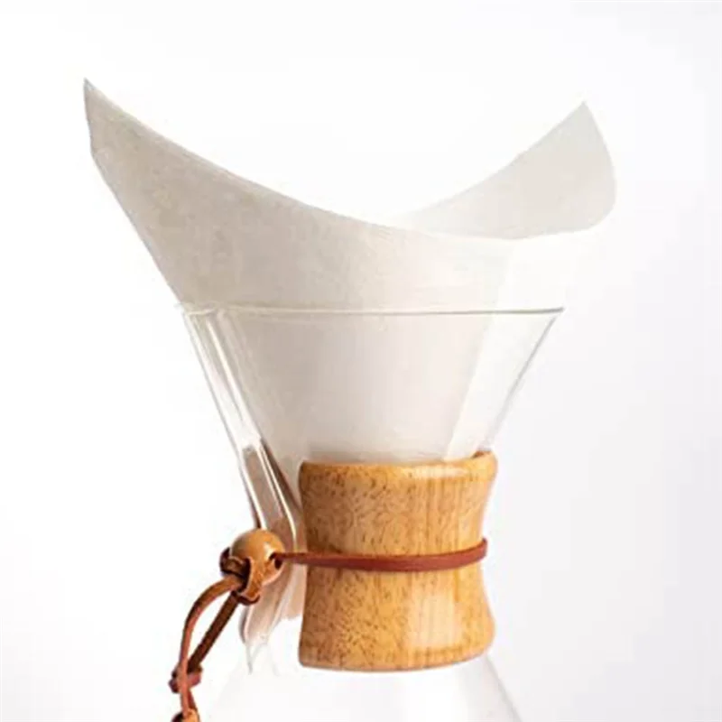 Nuovi 40 pezzi per filtri per caffè incollati compatibili con Chemex per caffettiera Chemex