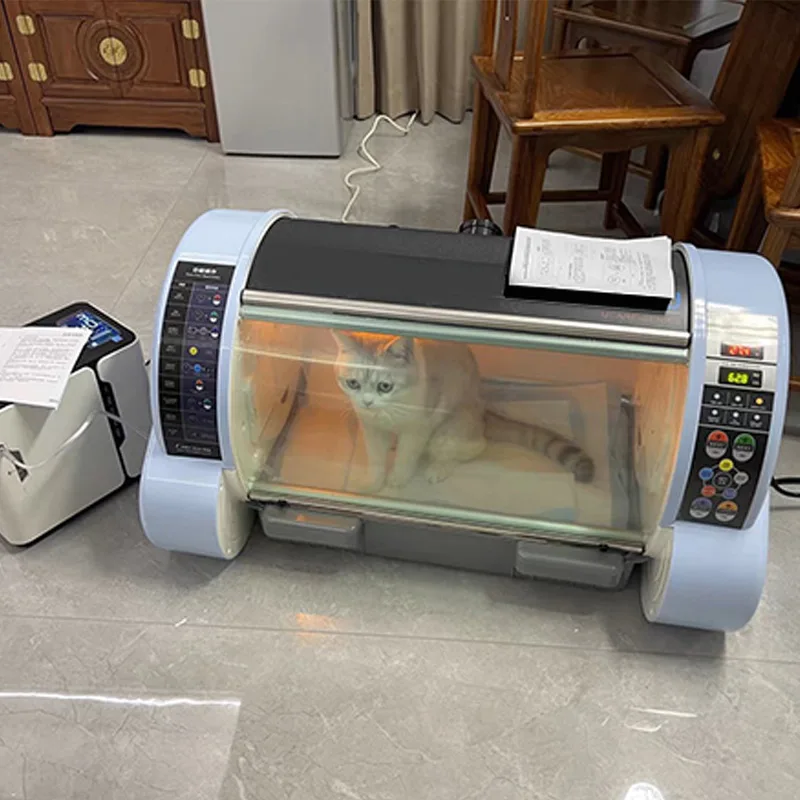 

Durable pet care cage, pet ICU monitoring room