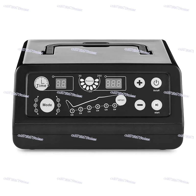 Leg Massager Air Wave Massager Air Wave Pressure Massager 4 Chambers 6 Chambers 8 Chambers Black