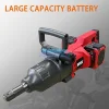 Llave de impacto inalámbrica de alto par con batería recargable WOSAI 3100NM 2