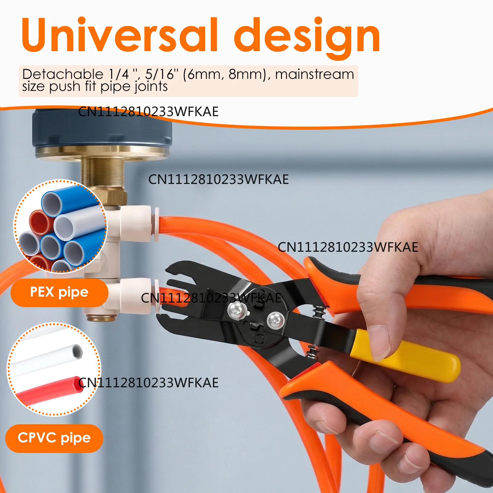 Pneumatic Disconnect Tool Set Push-to-Connect Fittings Removal Tool Quick Air Hose Disconnect Pliers Air Hose for Maintenance