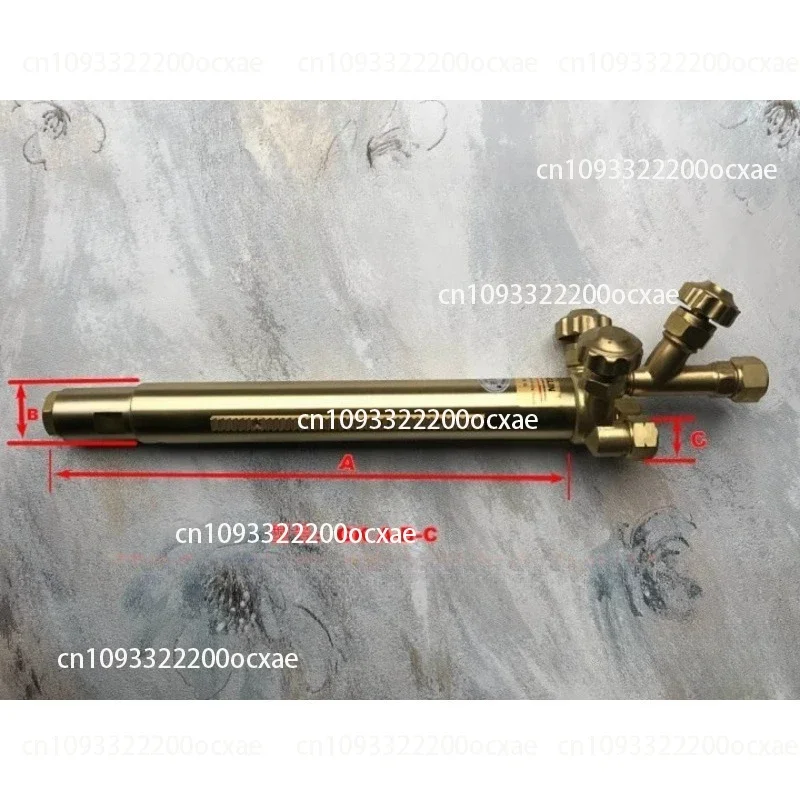 GK250-32-16 Acetylene Propane Flame Cutting Gun For CNC Gantry Cutting Machine Isobaric Tip Straight Torch Accessories