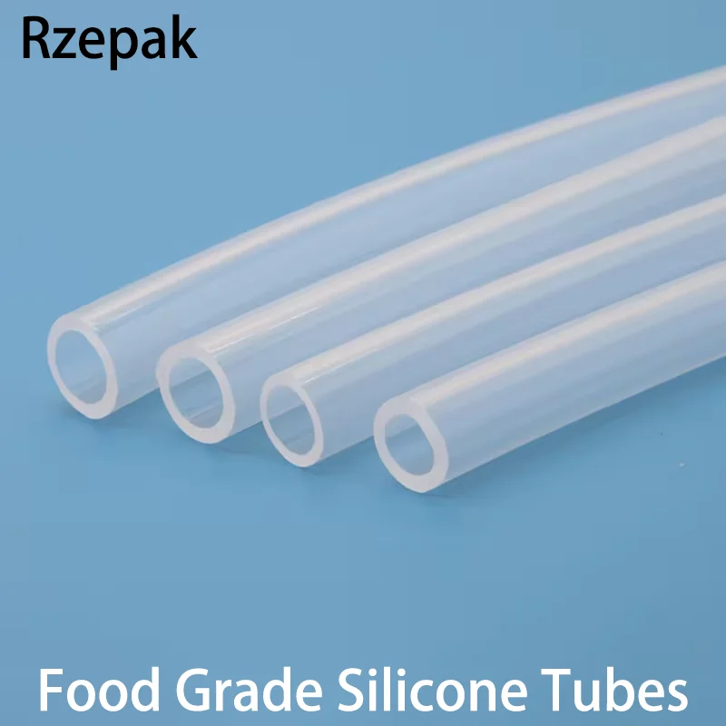 

5/10m Food Grade Silicone Rubber Hose Transparent ID 0.5 1 2 3 4 5 6 7 8 9 10 12 13 14mm O.D Flexible Nontoxic Silicone Tube