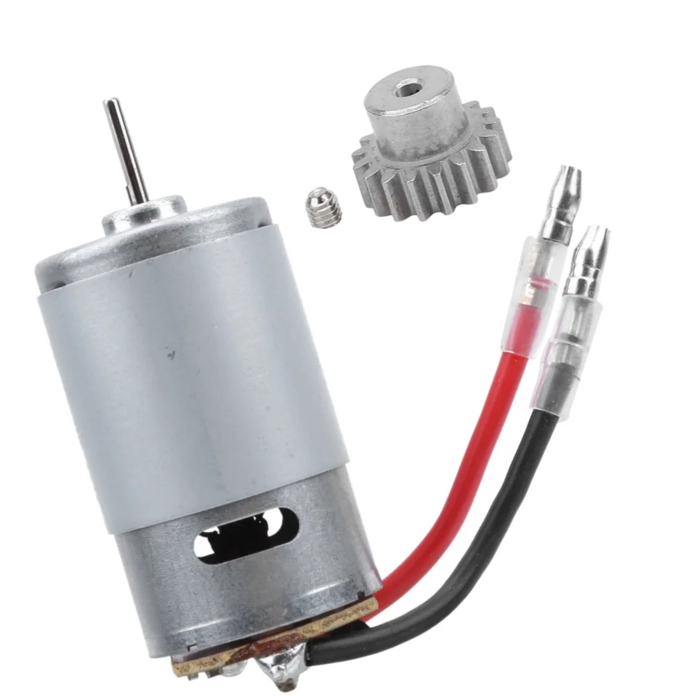 High RS390 Brushed Motor For A959 A969 A979 RC Car Replacement Engine Silver Metal Upgrade Part Racing Accessory Tool