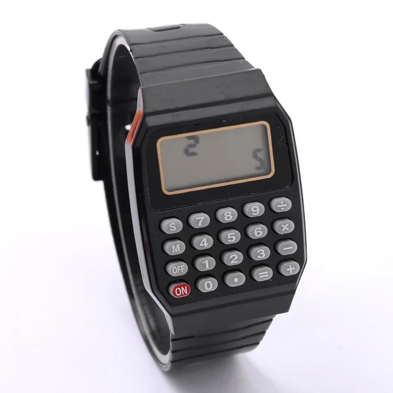 Women Watches Fashion Electronic Watch Digital Student Calculator Watch Children Electronic Watch Time Calculator New