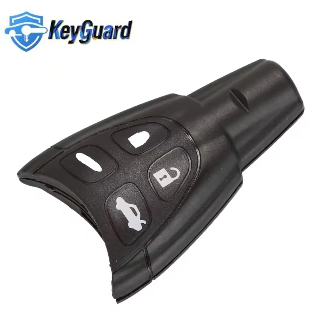 Keyguard inteligente remoto chave do carro caso escudo para saab 93 95 9-3 9-5 2003 2004 2005 2006 2007 2009 2010 wf keyless entrada 4 botões