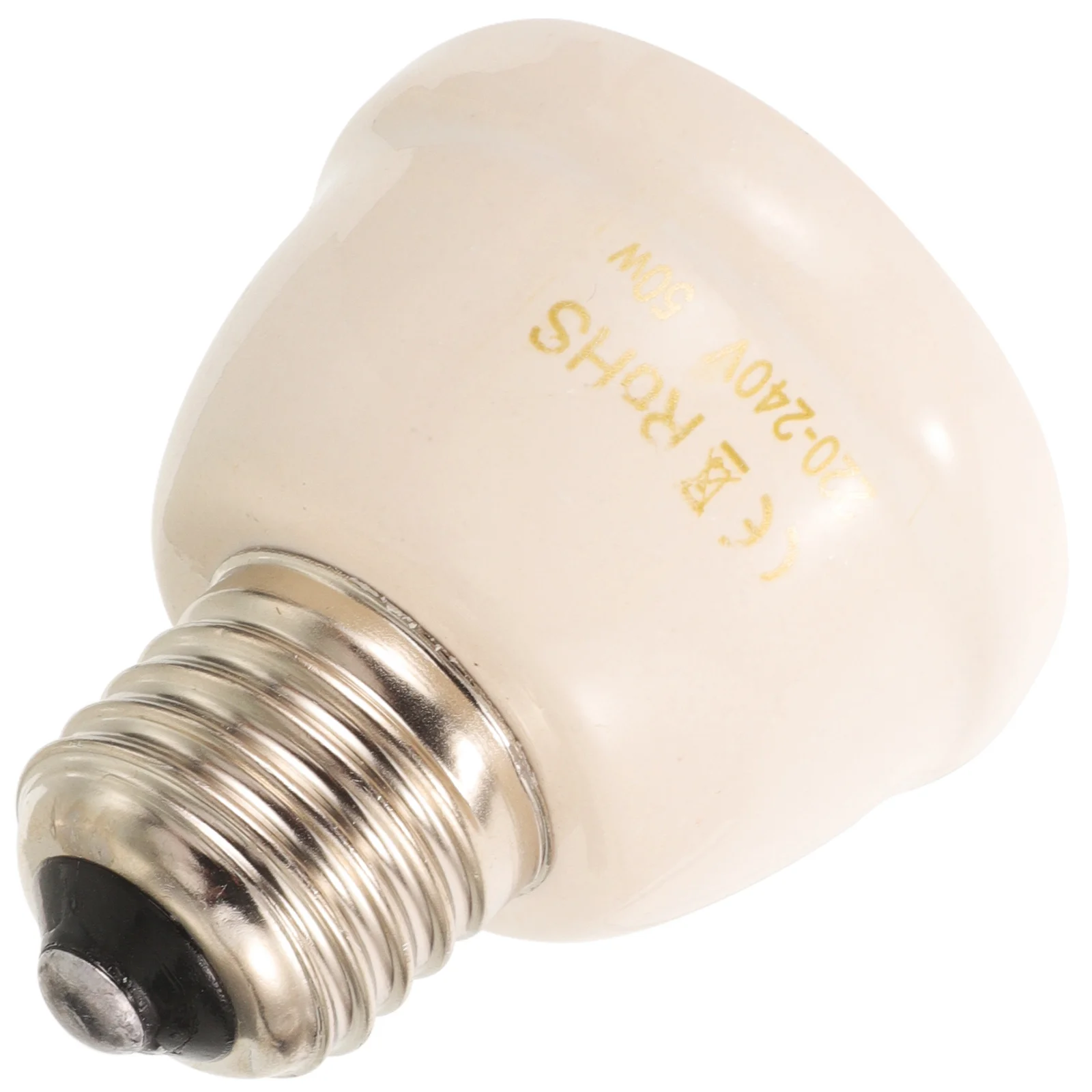 

E27 Reptile Heating Bulb Ceramic Heat Lamp Bulb Quick Heat for Bearded Dragons Turtles Lizards Terrarium Heating Lamp