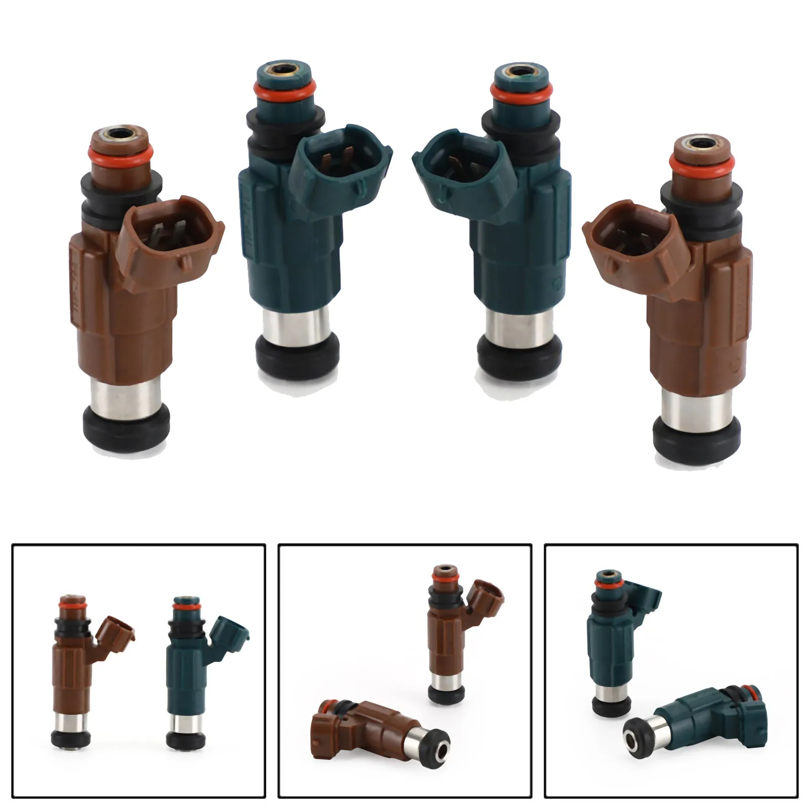 A57E-4Pcs حاقن وقود السيارة صالح لمازدا ل بروتج 1.8/2.0L 1999 20001 2002 INP780 INP781 7410266 سيارة
