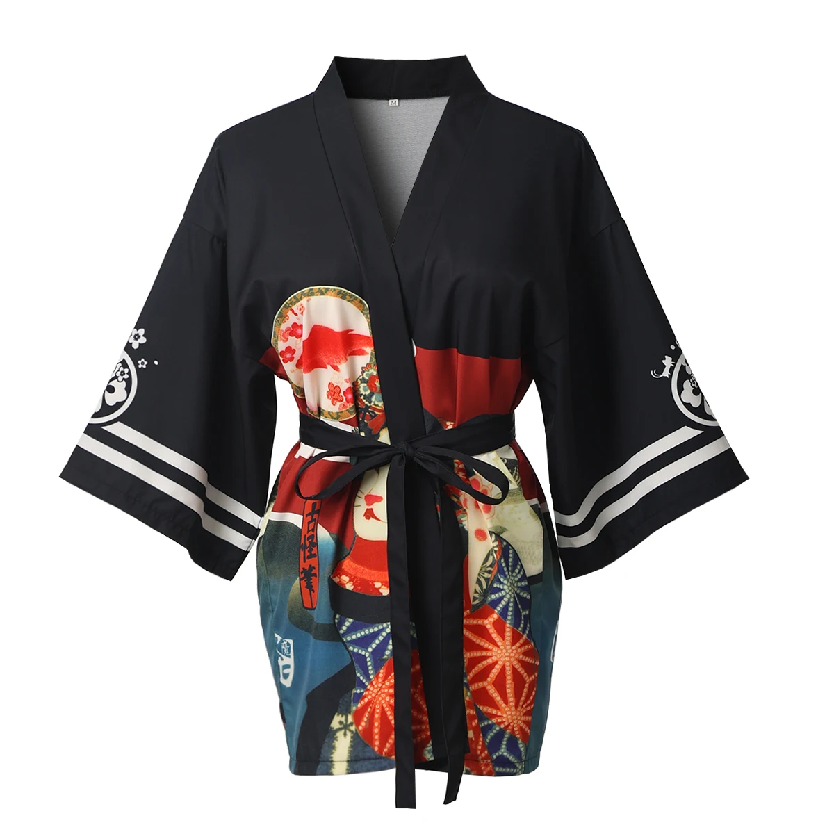 

Japanese Shawl Kimono Cardigan Tops Cover up Coat