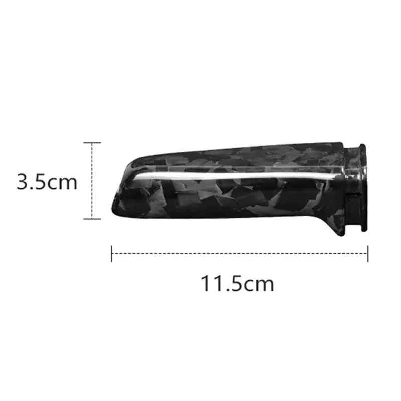Fits for Carbon Fiber Handbrake Grips Cover Trim for 1 2 3 4 Series E46 E90 E92 E60 E39 F30 F34 F10 F20