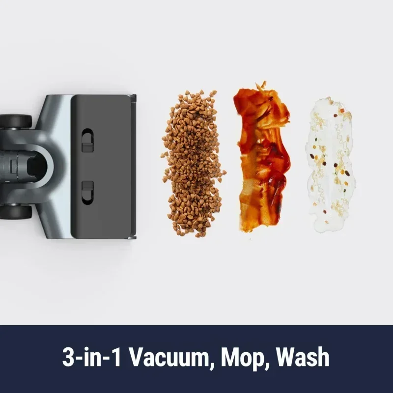 DD2OSOTEK Беспроводная вакуумная швабра для влажной и сухой уборки — уникальный 180 °       Плоская широкая щетка для пола для шерсти домашних животных, следов и домашних беспорядков