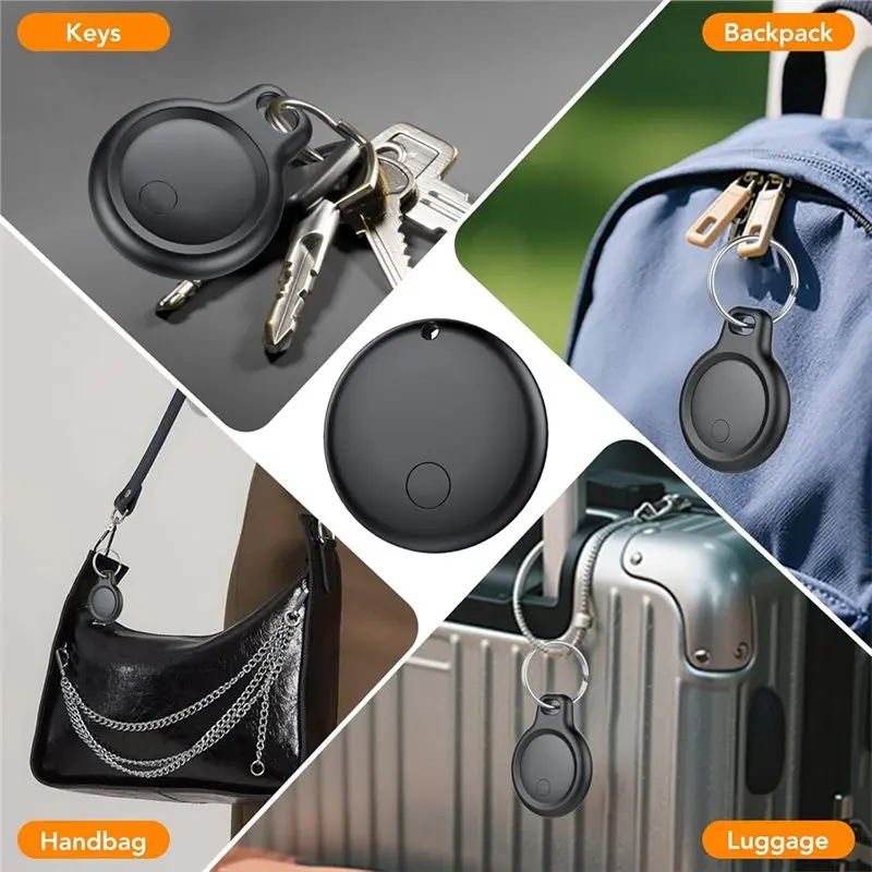 Bluetooth Air Tags 4PCS für Find My Device App, Smart Tracker für Android, für Gepäck, Geldbörse, Fahrzeuge, Schlüssel-Y41A