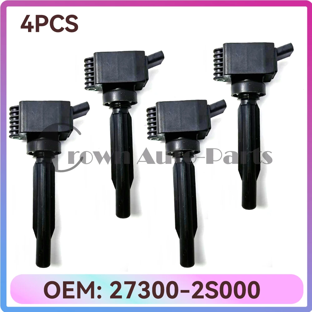 

1PCS/4PCS IGNITION COIL 27300-2S000 FOR Hyundai SONATA TUCSON SANTA FE KIA SORENTO 2.5L 273002S000