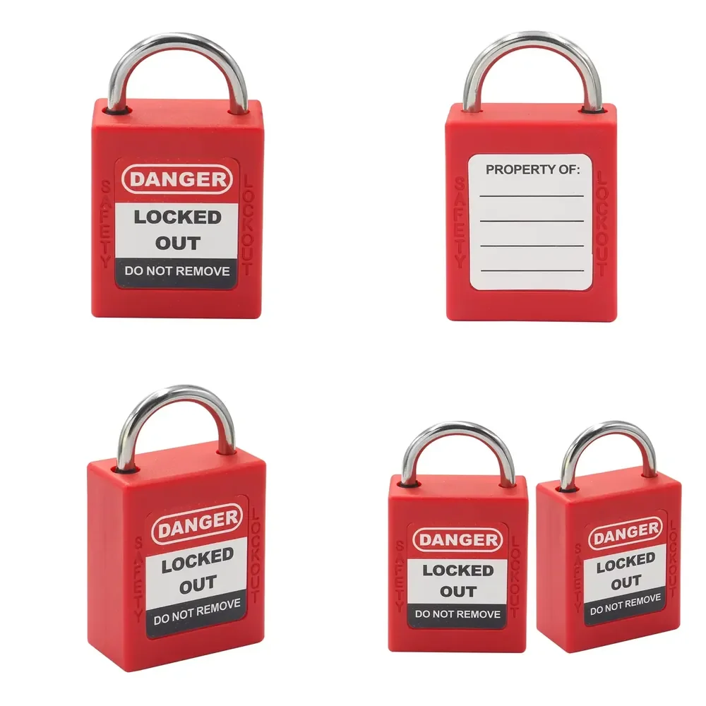 4mm Thin Stainless Steel Safety Lockout Padlock