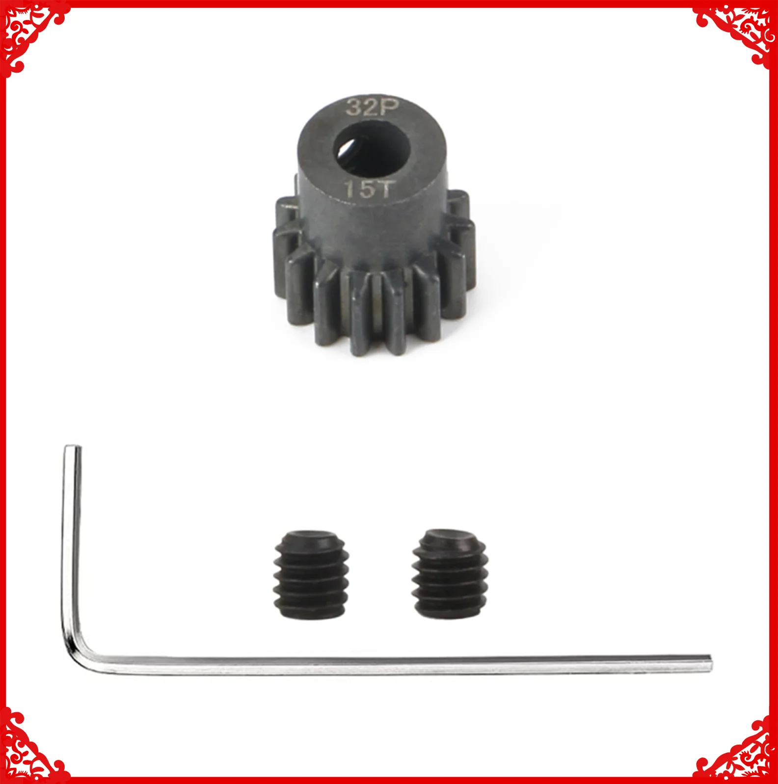 

RCAWD ARA310998 15T PINION GEAR FOR ARRMA BIGROCK GRANITE SENTON TYPHON 3S BLX upgraded part
