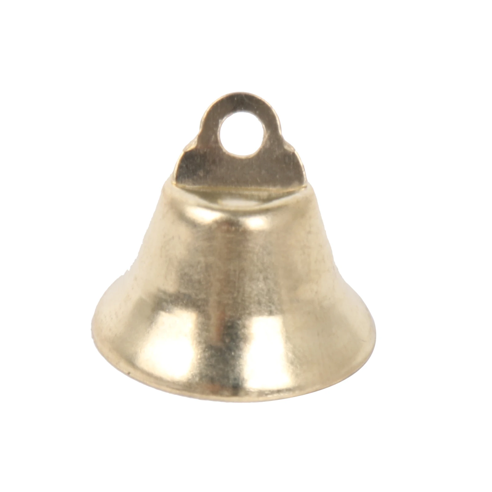 Golden open horn bell 1.6 cm, small and beautiful, used in crafts