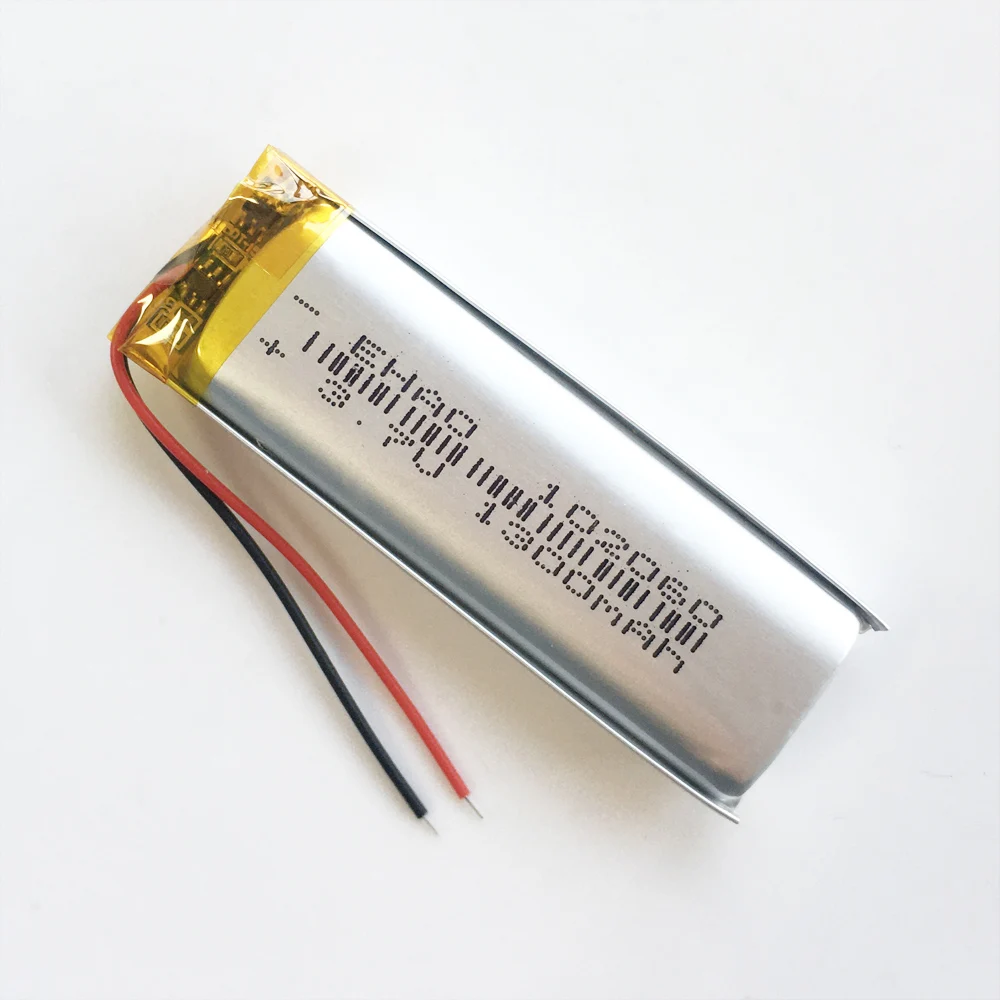 3.7V 1300mAh litowo-polimerowa Lipo akumulator 102060 do Bluetooth GPS przewodowy mikrofon inteligentny zegarek rejestrator