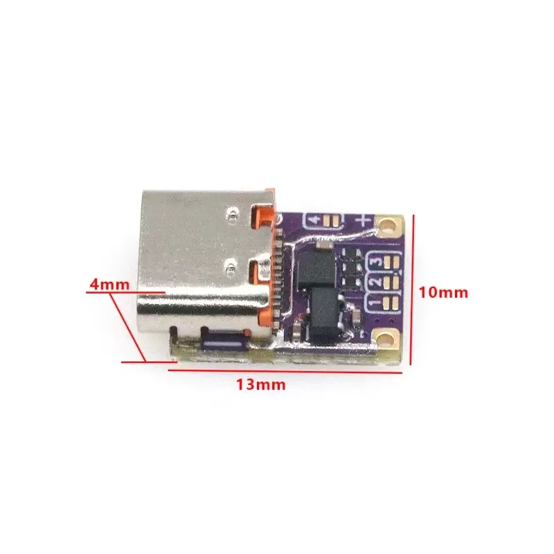 1/5/10 Stück PD3.0 PD3.1 QC3.0 Trigger-Modul Typ-C 5-48V 5A Schnellladungs-Trigger für Power Delivery DIY-Projekte Zubehör