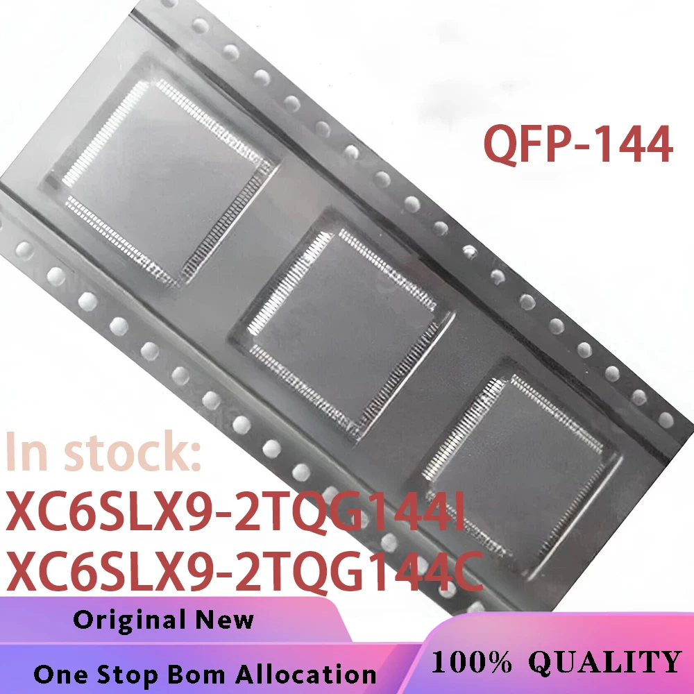 (1PCS) 100% New XC6SLX9-2TQG144I XC6SLX9-2TQG144C XC6SLX9-2TQG144 XC6SLX9 QFP-144