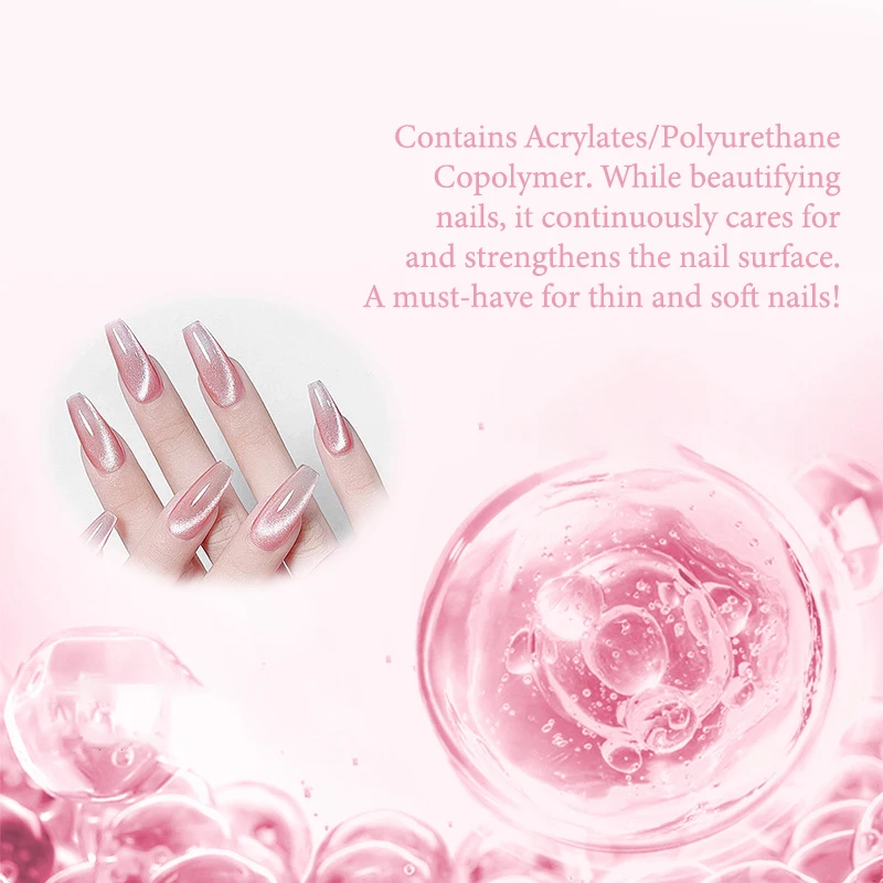 2-in-1 Nagelkunst-Stift Magnetischer Katzenaugen-Gel-Lack mit Magnetperlen Nude Katzenaugen-Gel Maniküre Nagelpflege Dekorationswerkzeug