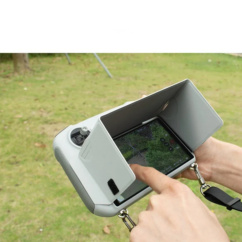 غطاء شاشة قابل للطي من DJI RC لجهاز التحكم عن بعد DJI RC مع ملحقات طائرة بدون طيار للشاشة