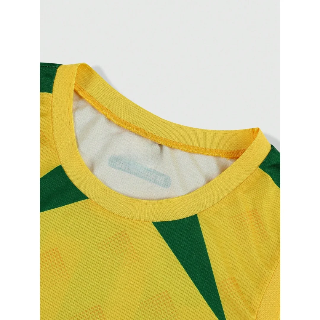 Herren 2026 Lässiges Frühling/Sommer Sport-Tanktop Brasilien Farbblock Ärmelloses Trikot Athletik-Unterhemd für Basketball und Laufen – Detail 3