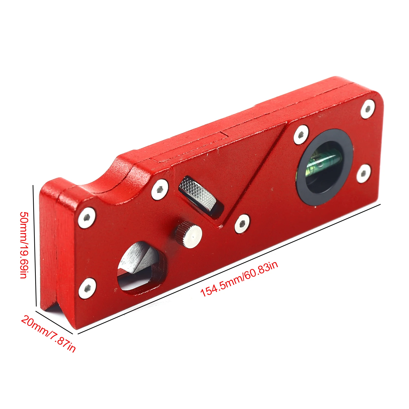 Cepilladora de biselado, aleación de aluminio, plástico ABS